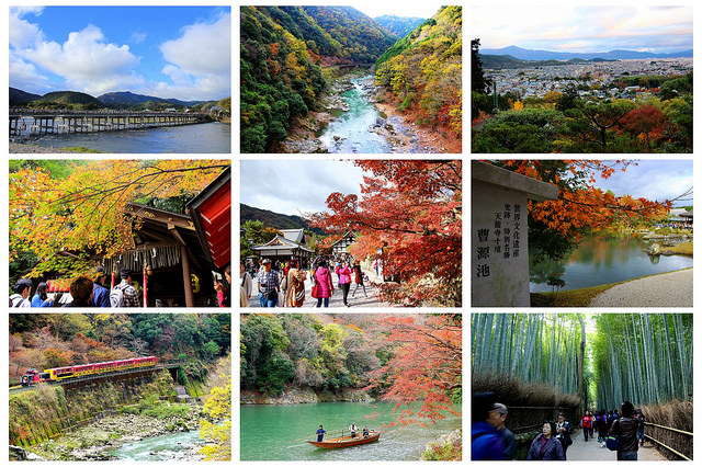 京都嵐山一日遊行程(20個嵐山景點、5種嵐山交通方式、大街美食)