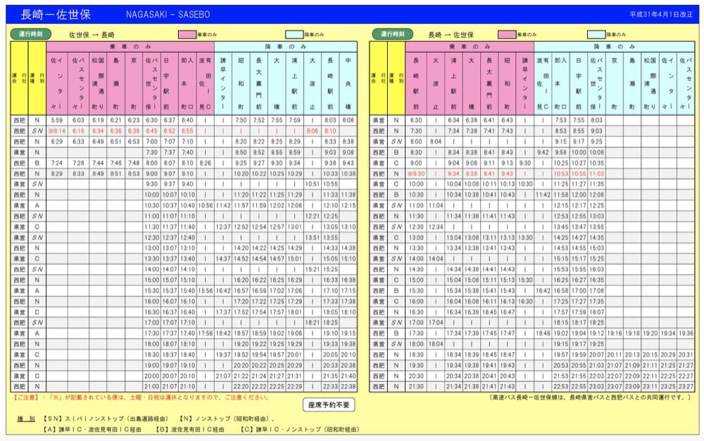 九州到長崎交通方式整理|JR九州鐵路、高速巴士、長崎巴士、長崎路面電車