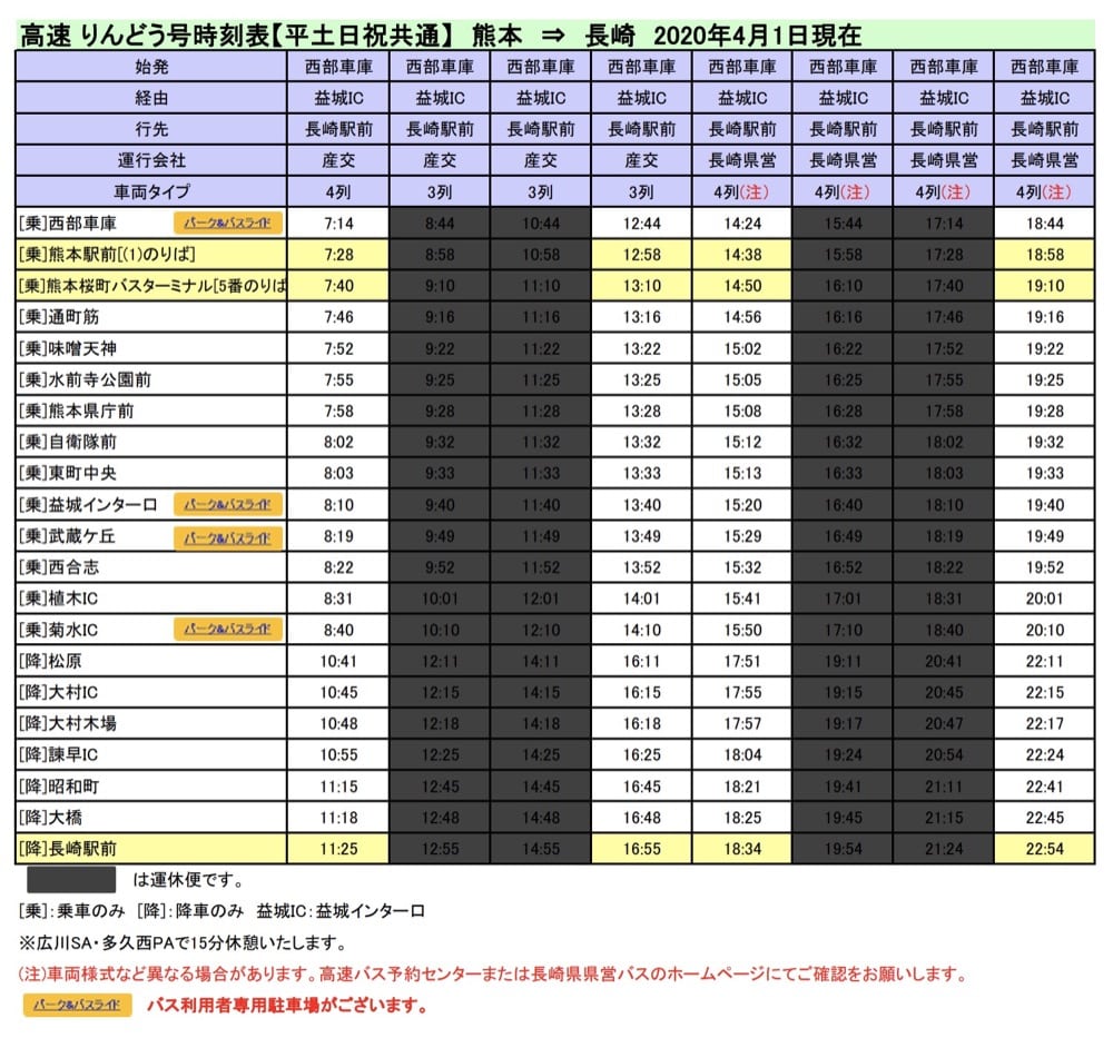 九州到長崎交通方式整理|JR九州鐵路、高速巴士、長崎巴士、長崎路面電車