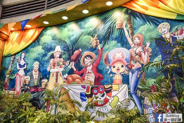 19大阪環球影城夏季海賊王餐廳 海賊食堂用餐 海賊王香吉士餐廳 來一球叭噗