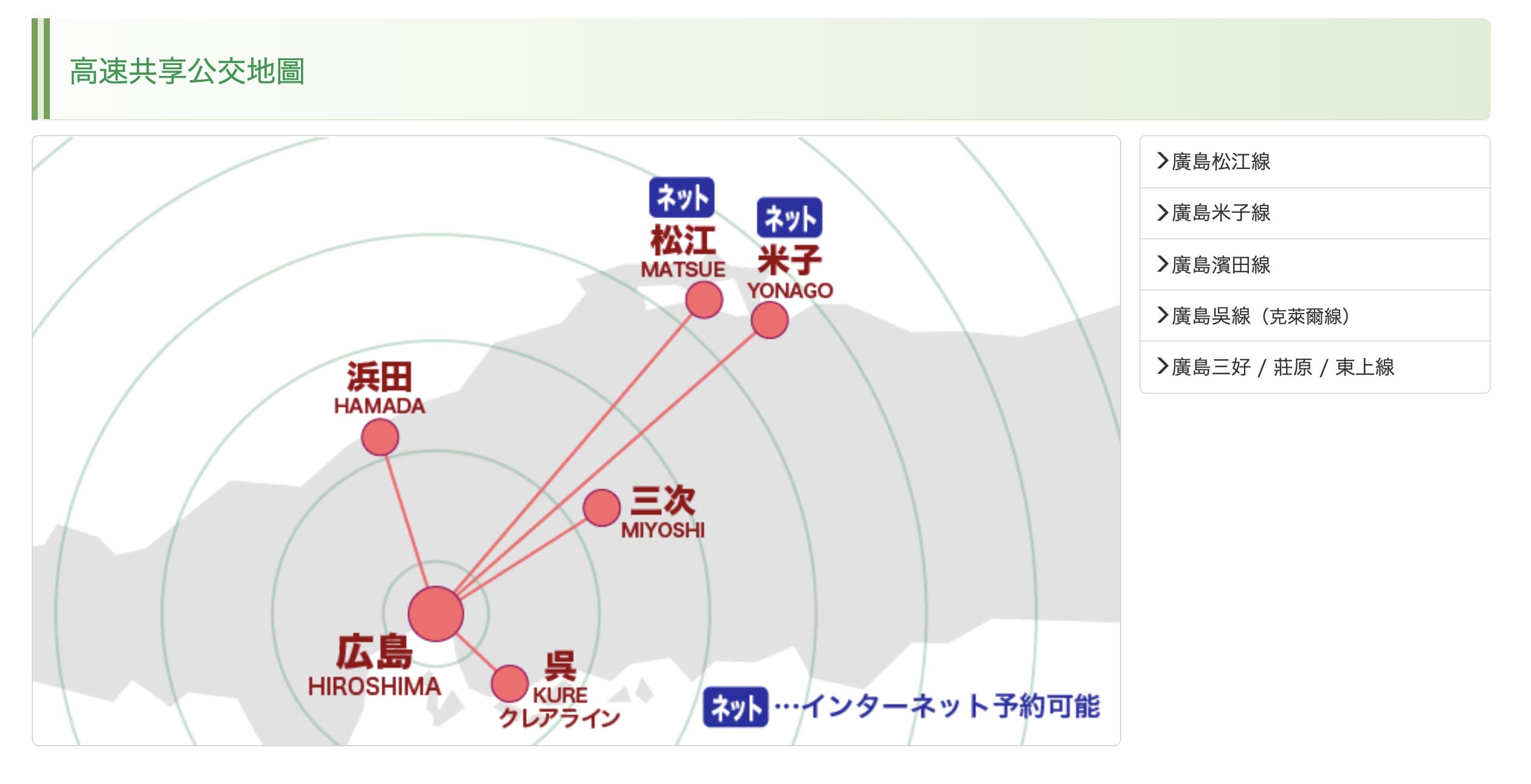 廣島常見五種交通工具|JR鐵路、廣島巴士、廣島路面電車、度輪船、觀光巴士