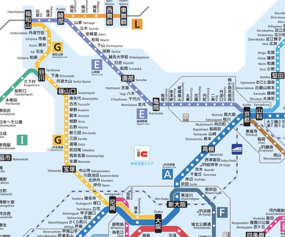 天橋立JR鐵路交通方式整理｜大阪京都搭乘JR鐵路到天橋立交通 @來一球叭噗
