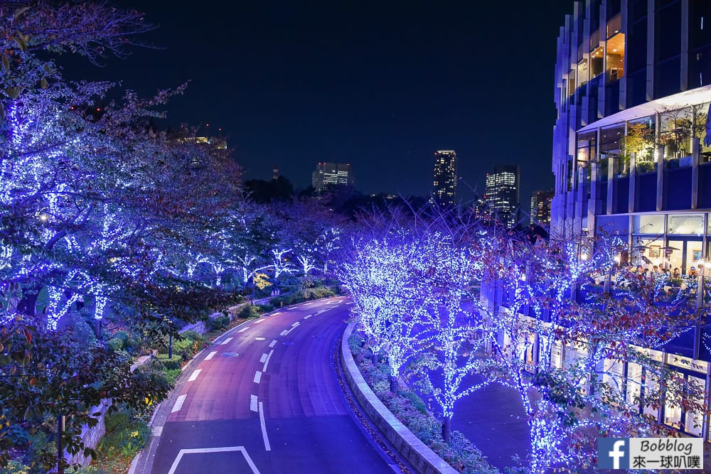 東京中城聖誕點燈、超美燈光秀、 春天熱門賞櫻景點