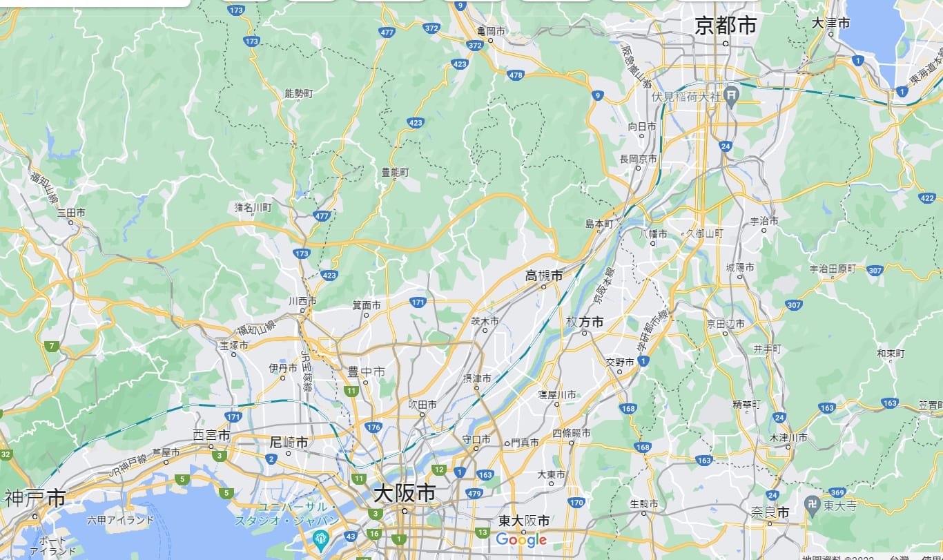 大阪到京都五種交通方式整理、京都到大阪交通整理