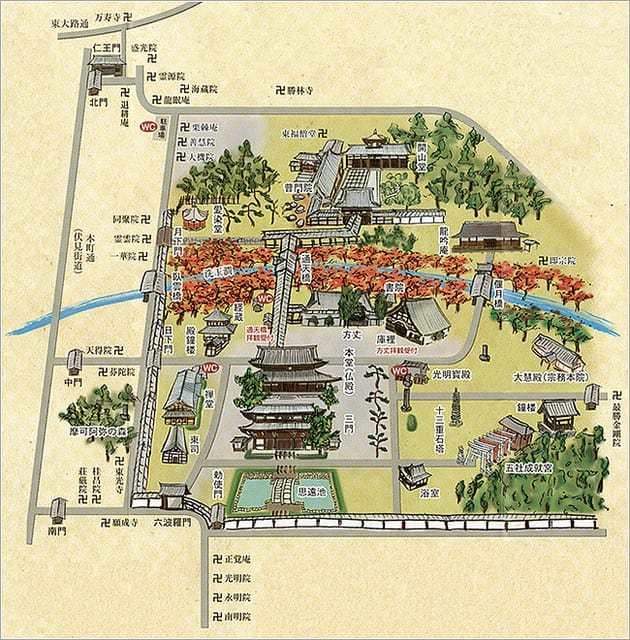 東福寺地圖