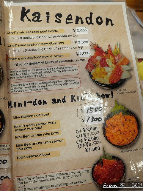 札幌二条市場美食|海鮮処魚屋の台所、美味滿滿海膽丼飯