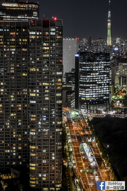 東京濱松町世界貿易中心40樓瞭望台Seaside Top夜景(雙塔超美夜景)