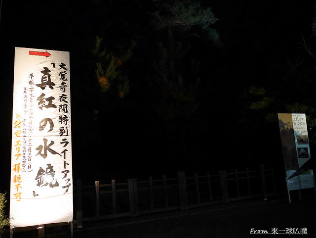 大覺寺夜楓-真紅の水鏡33