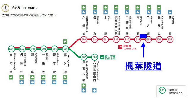京都叡山電車交通票券｜叡山電車一日券使用區間、購買方式
