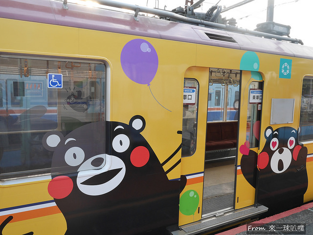 熊本電車-熊本熊電車65