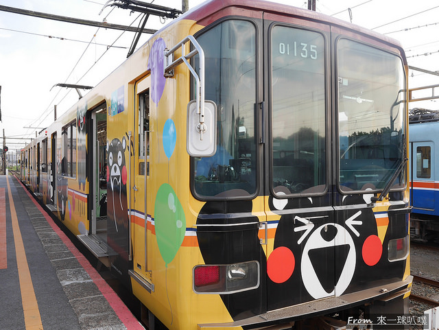 熊本電車-熊本熊電車66