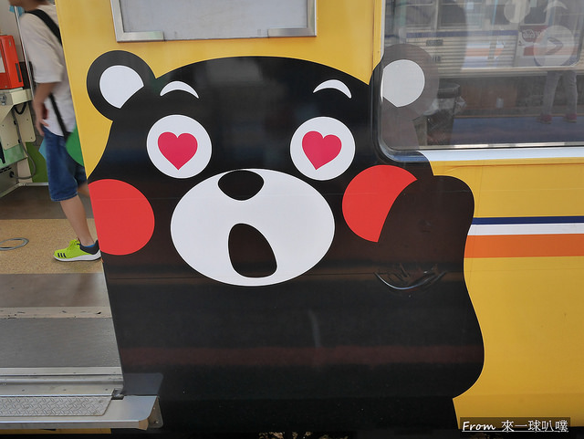 熊本電車-熊本熊電車68